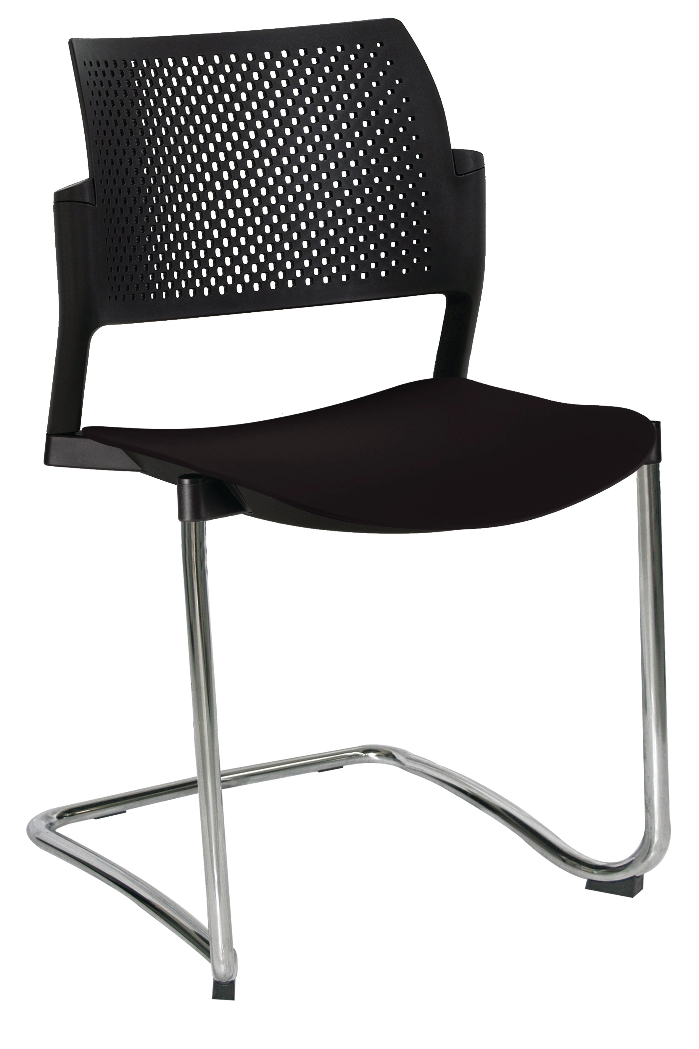 Silla de escritorio moderna plástica ergonómica