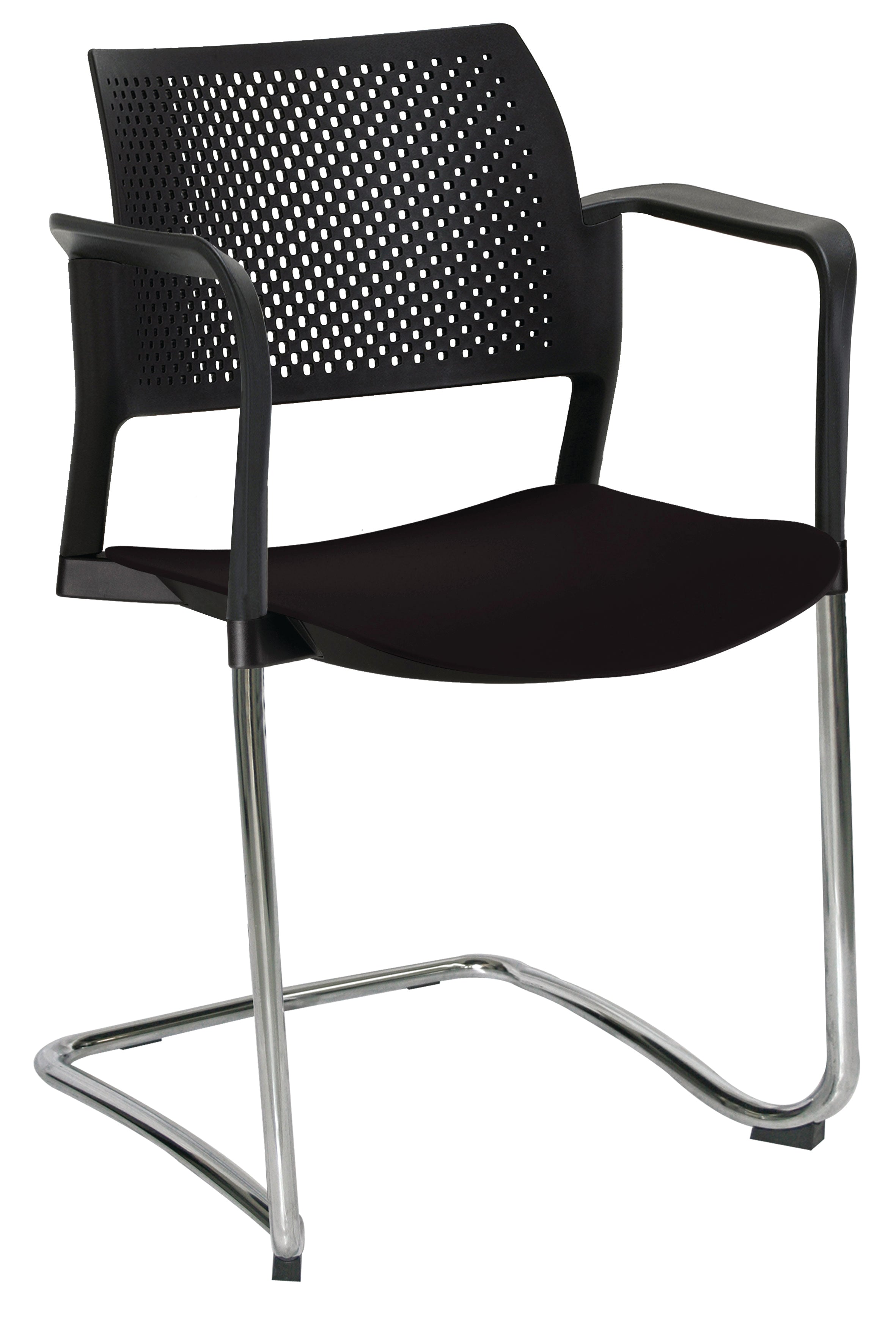 Silla de trabajo ligera con diseño ergonómico