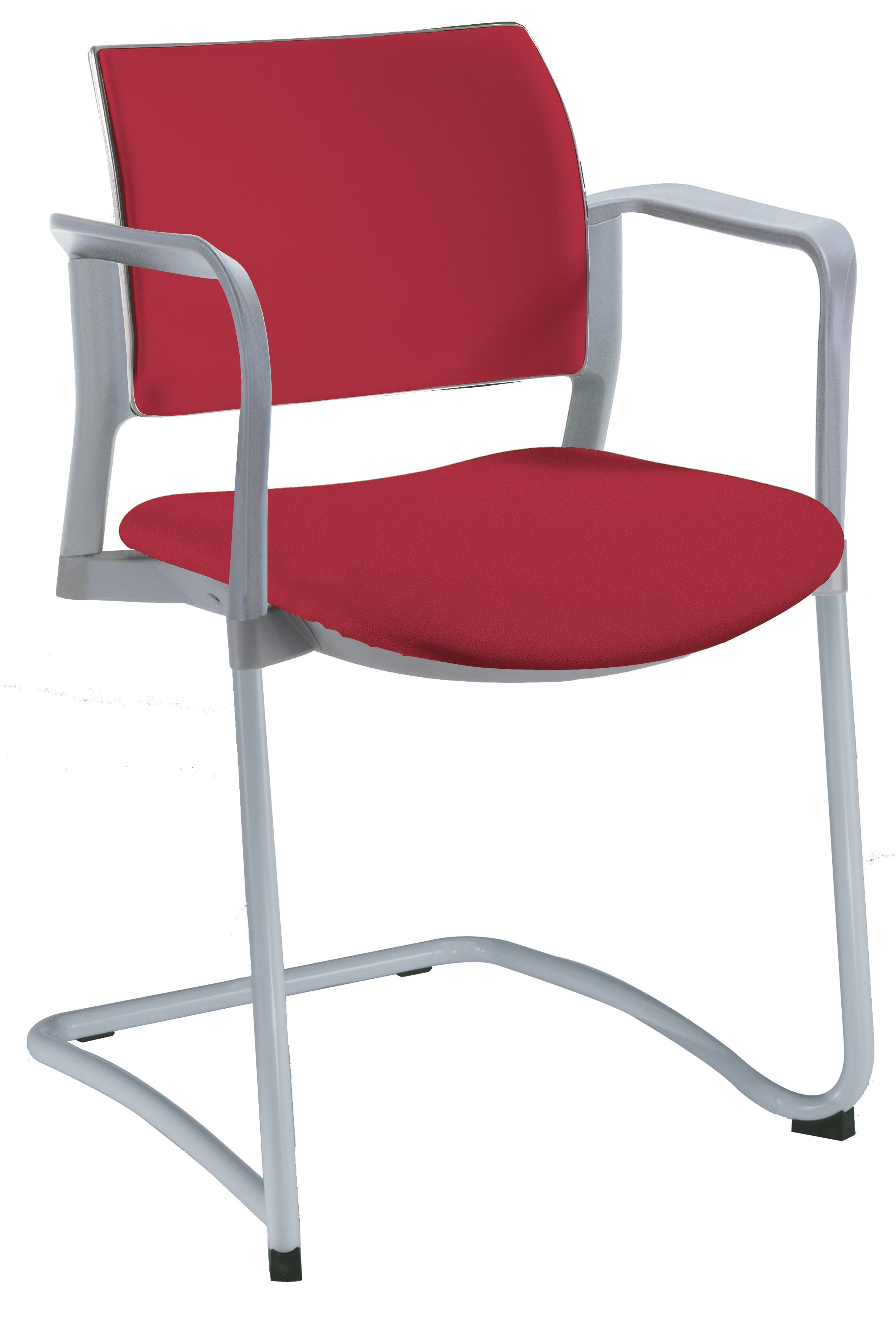 Silla gris ajustable para largas jornadas