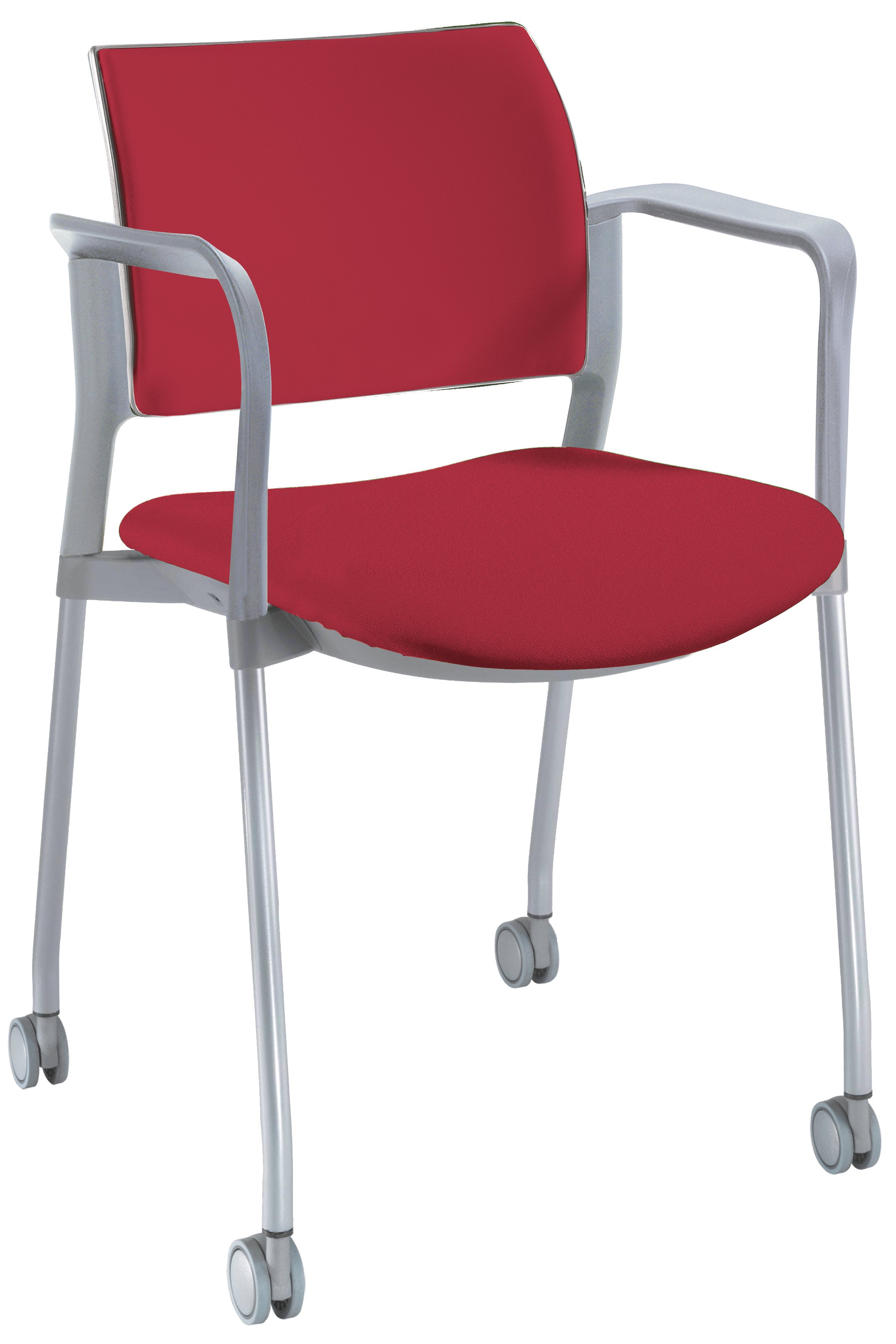 Silla tapizada resistente y elegante