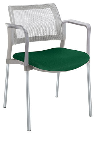 Vista lateral Silla Kyos Gris