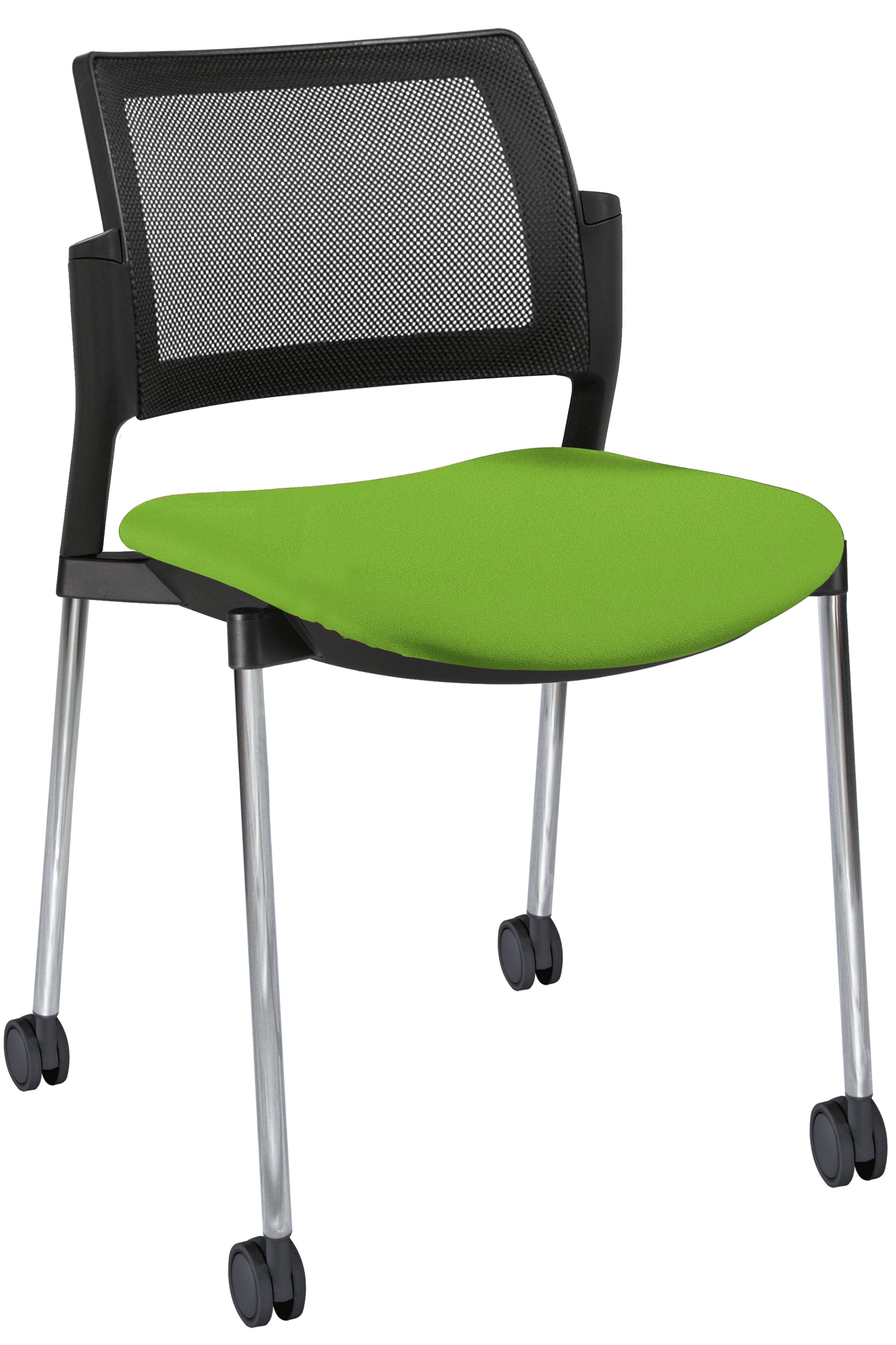 Silla moderna de oficina con soporte lumbar