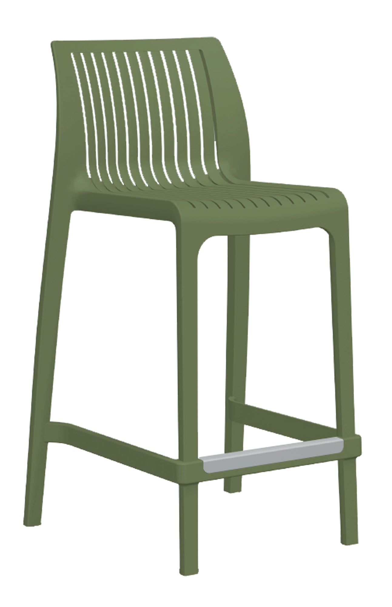 Conjunto completo de 2 sillas Milos Media con estilo contemporáneo