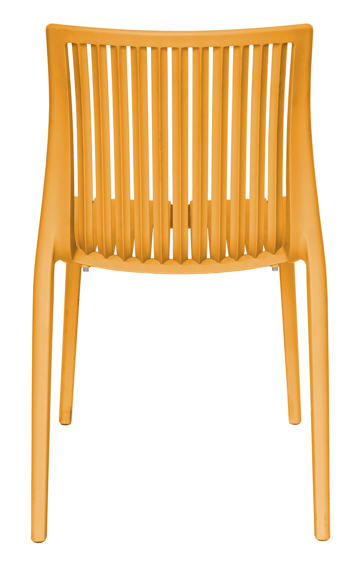 Detalle del respaldo ergonómico de la silla Milos