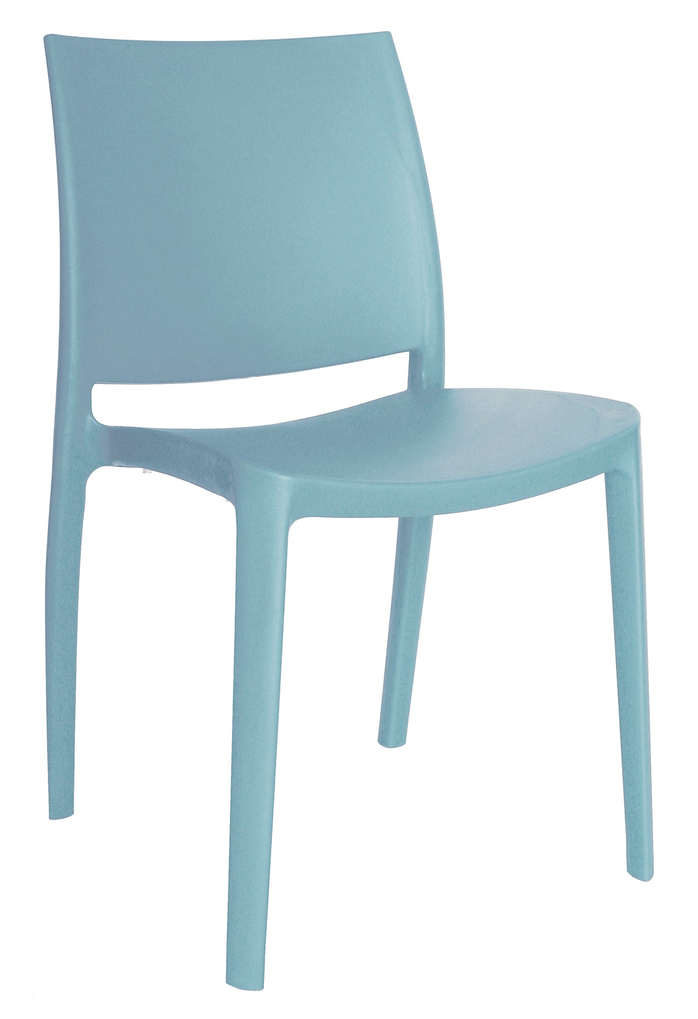 Set de 3 sillas azul elegante