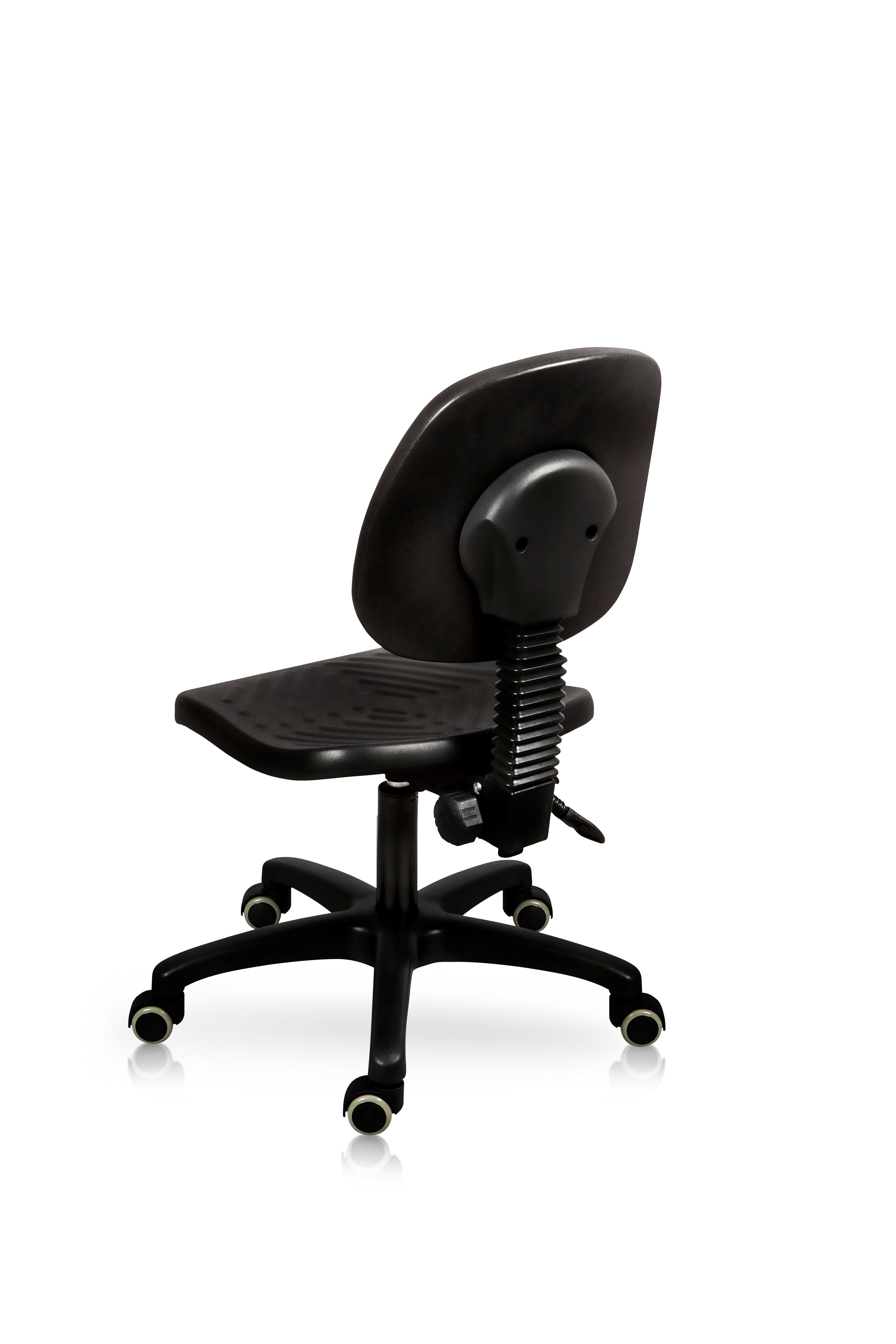 Silla de trabajo industrial resistente de ergonomik