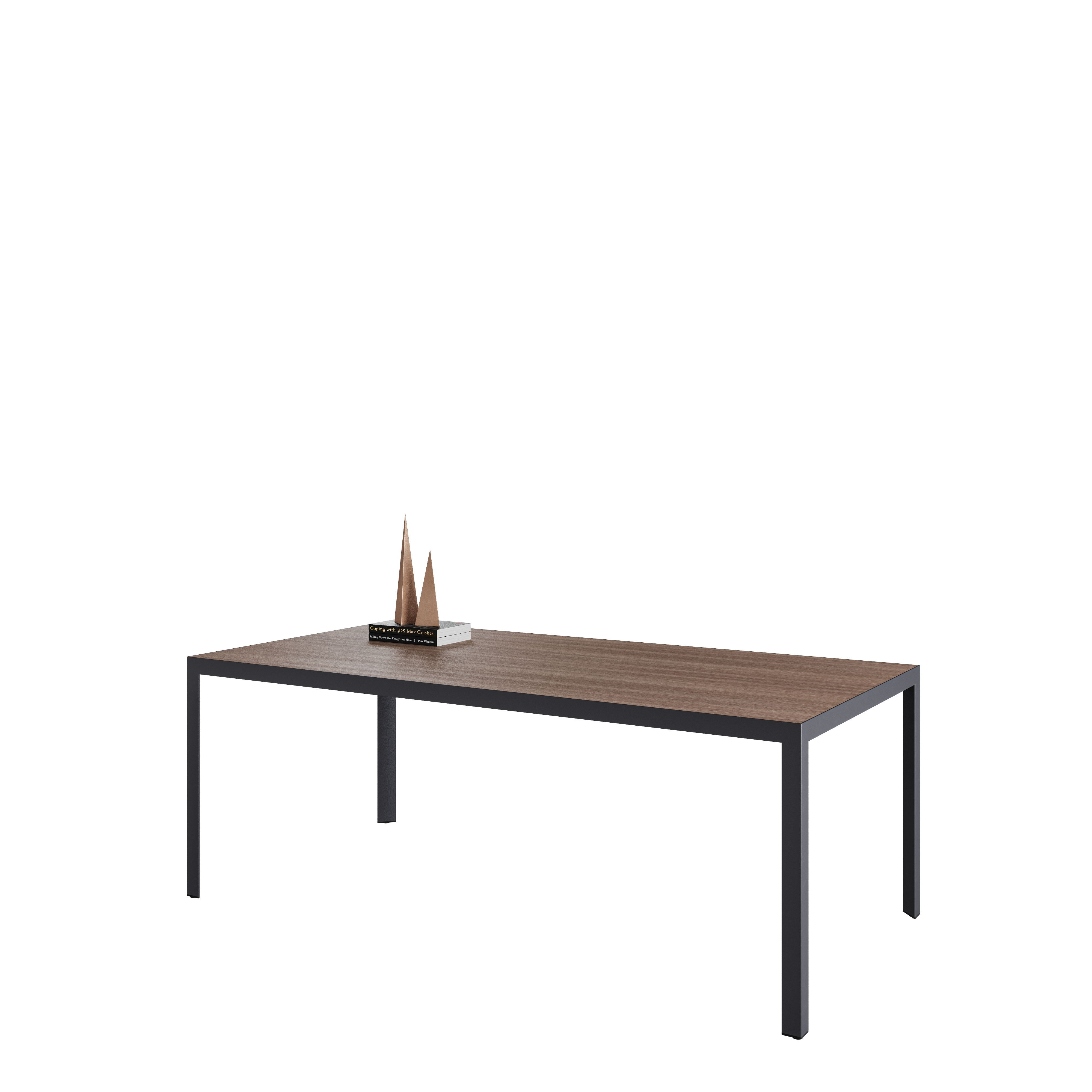 Escritorio Studio con chapa de madera elegante