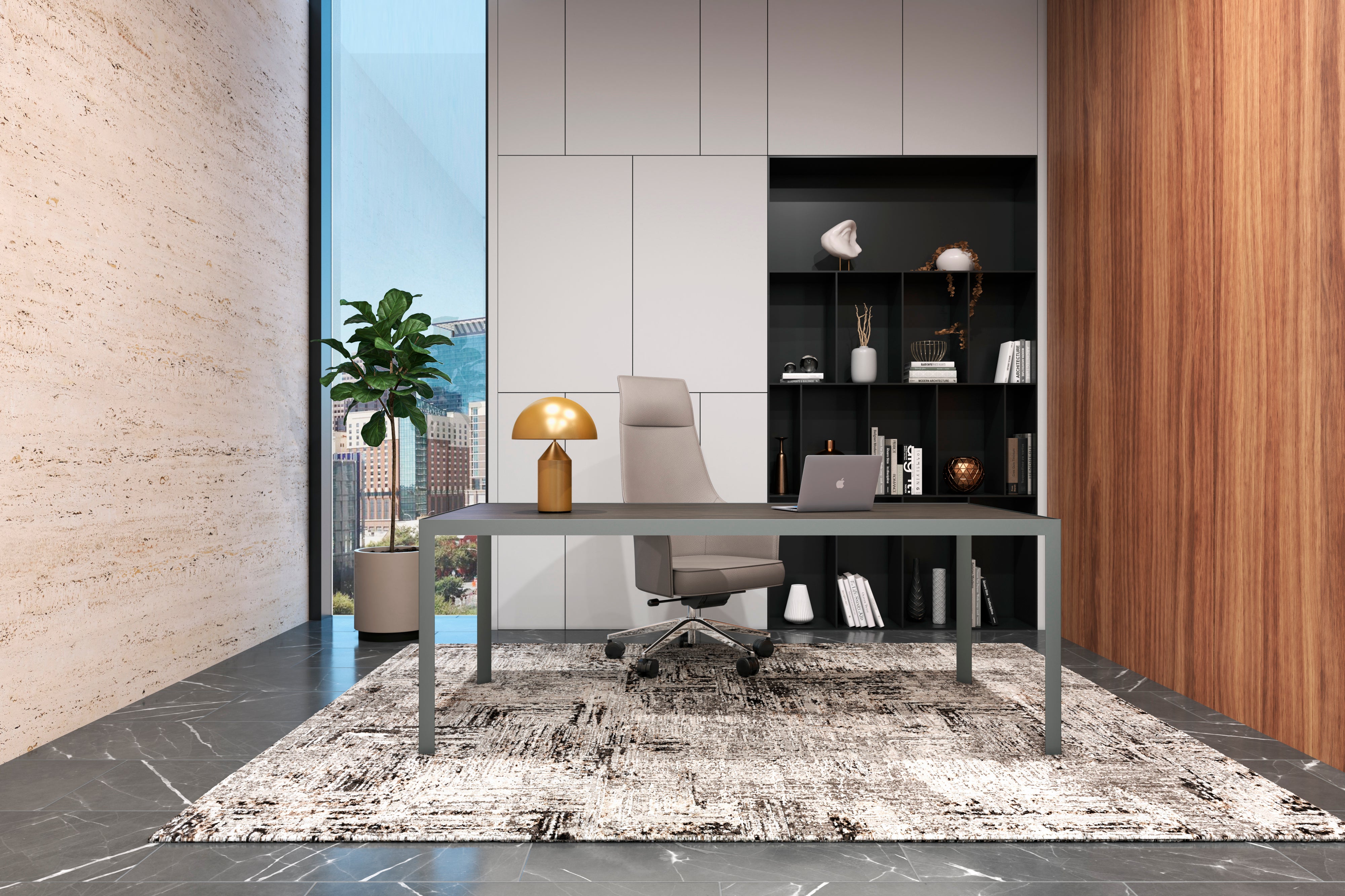 Escritorio/Mesa Studio Chapa de Madera