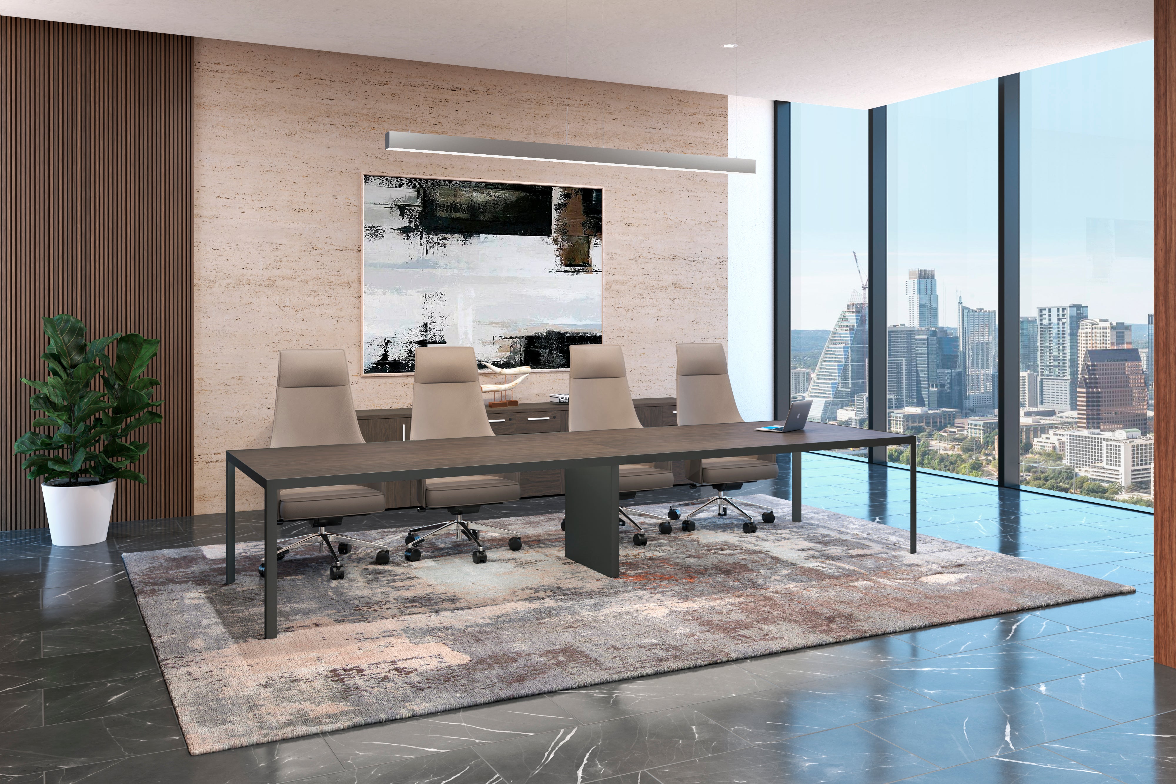 Mesa Studio Electrificable moderna para oficina