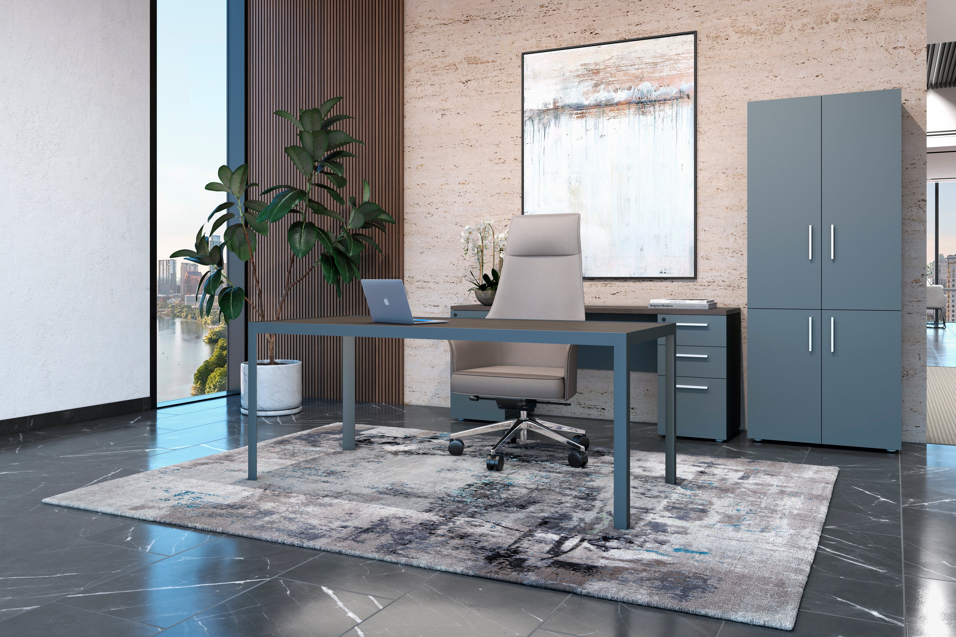 Mesa Studio ejecutiva de madera para oficina