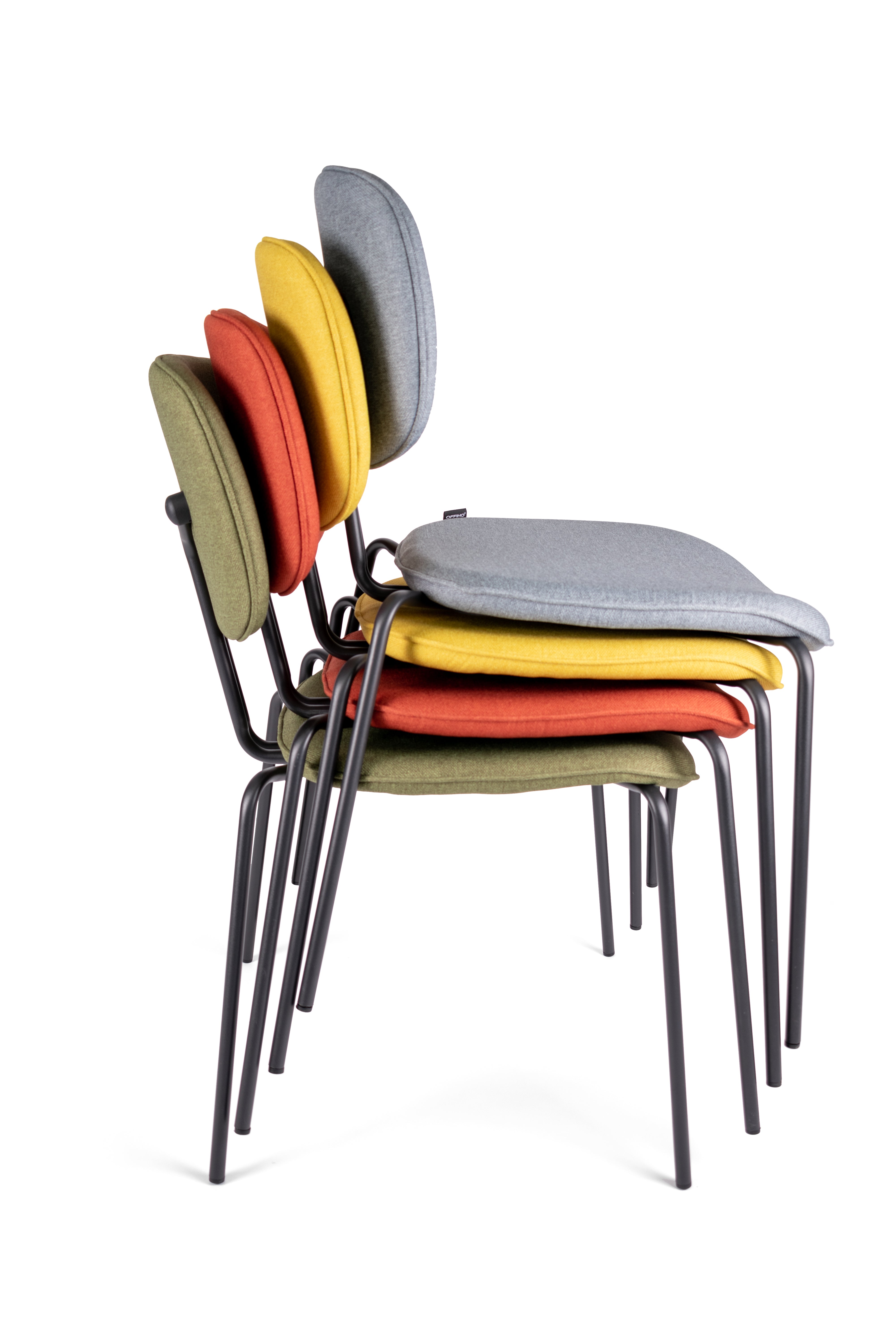 Base metálica resistente de la Silla Visita Violet