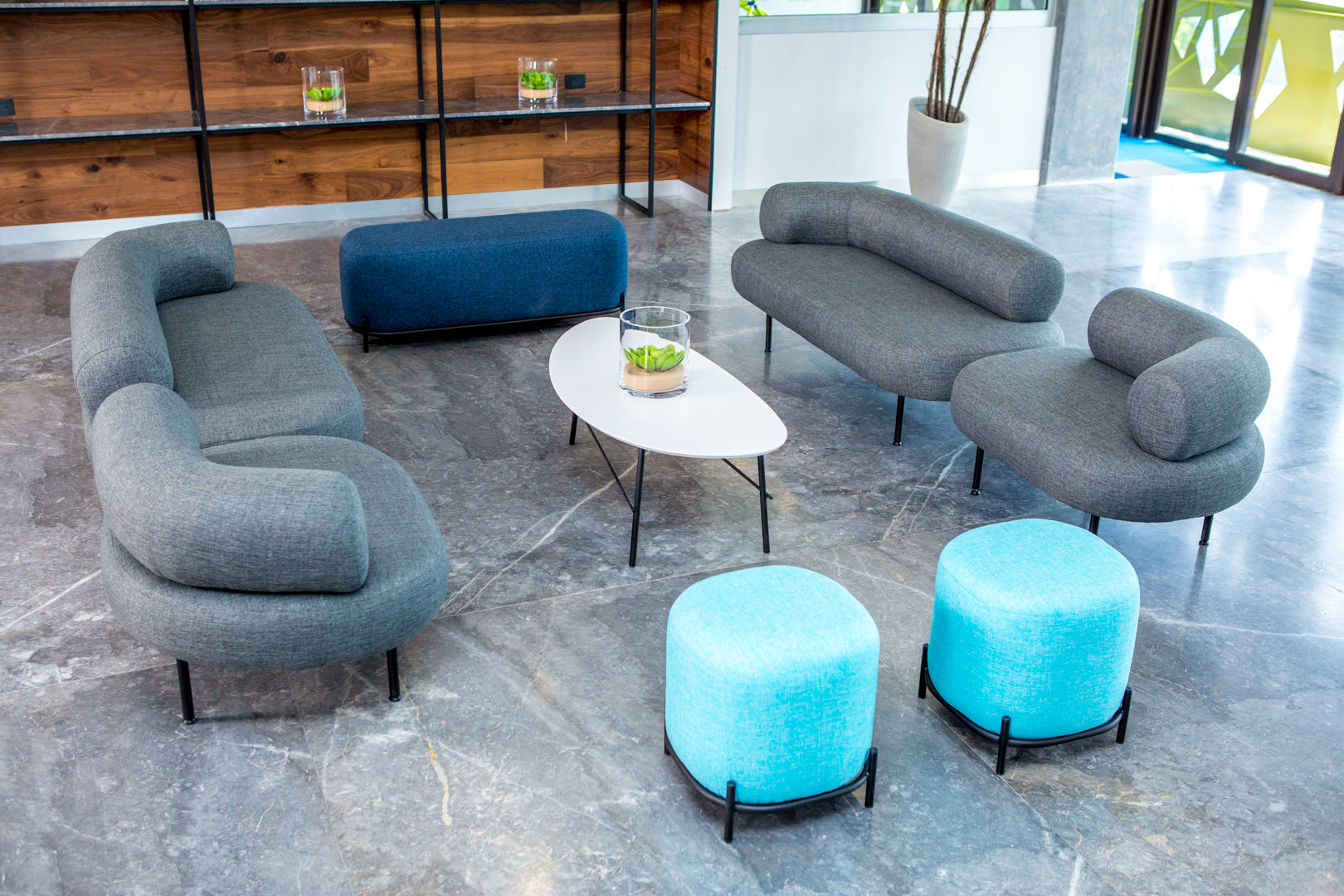 Sala Puf Wave optimiza espacios profesionales