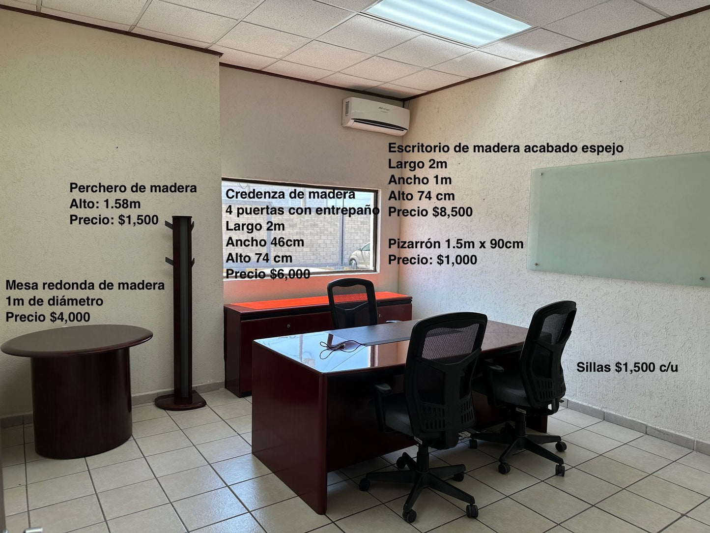 Escritorios de madera de segunda mano seminuevos