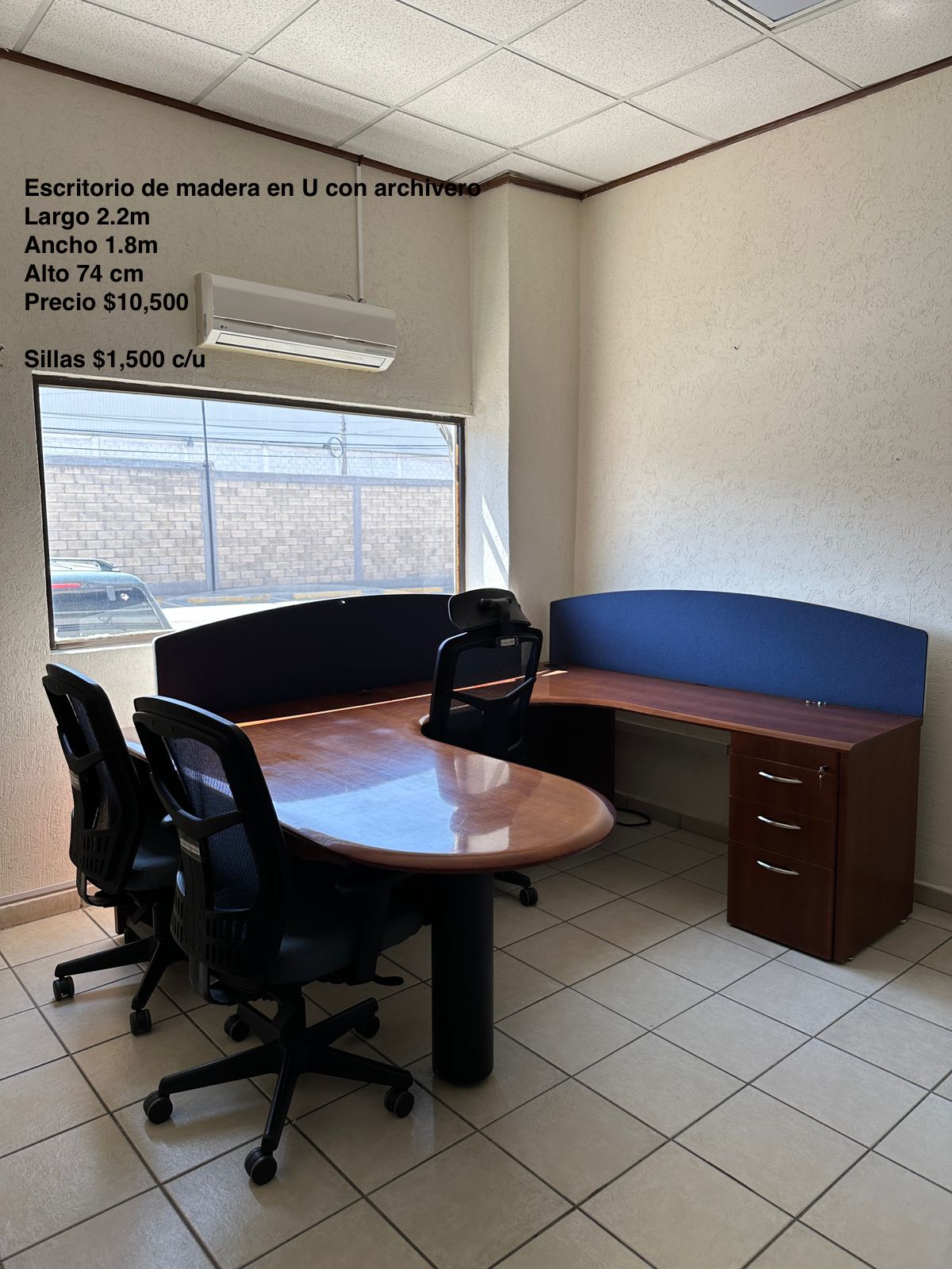 Escritorios de madera de segunda mano seminuevos