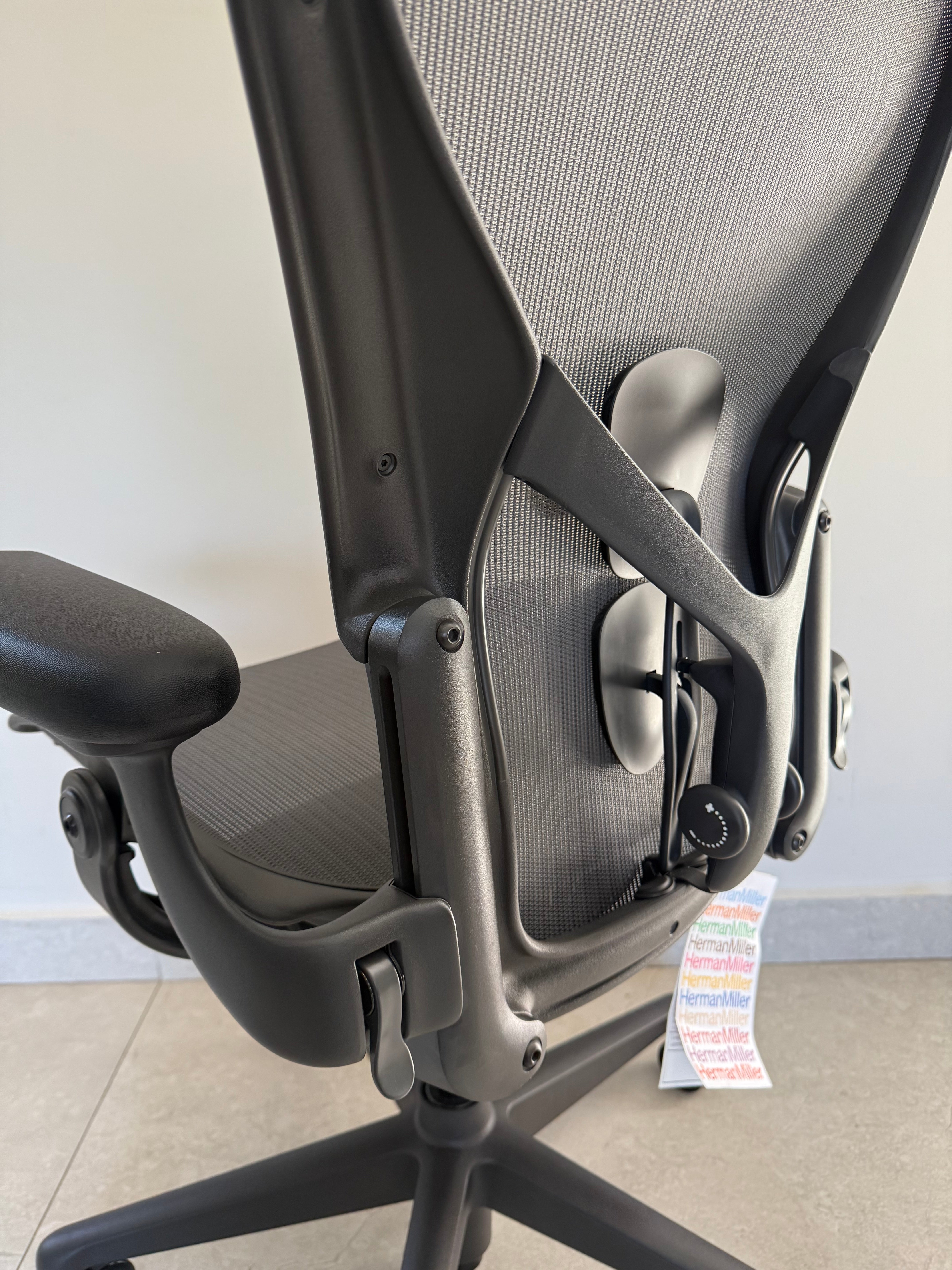 Asiento Aeron Grafito con soporte lumbar