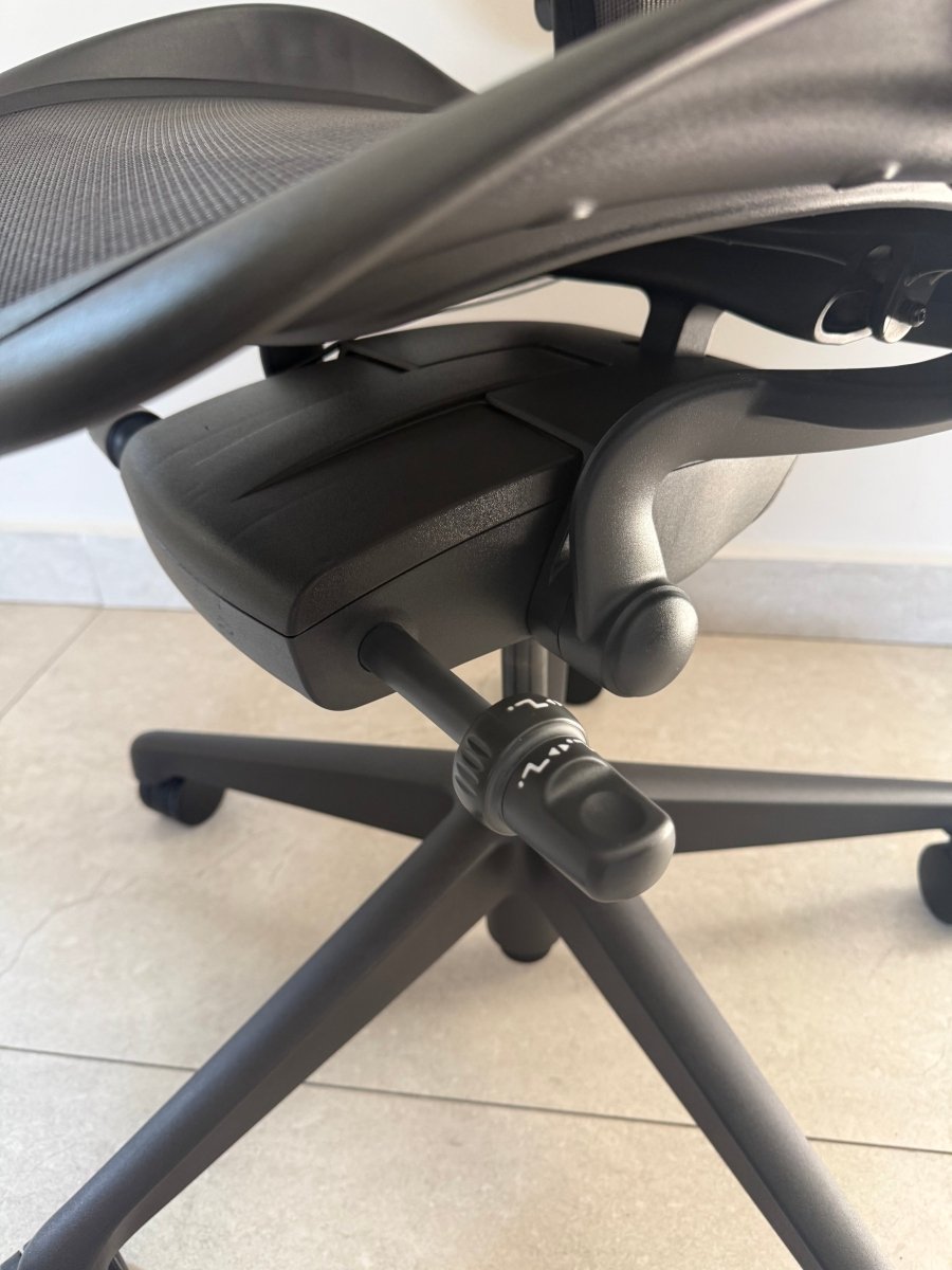 Aeron Herman Miller B Grafito Equipada - Preowned - Ergonomik silla ergonomica Herman Miller