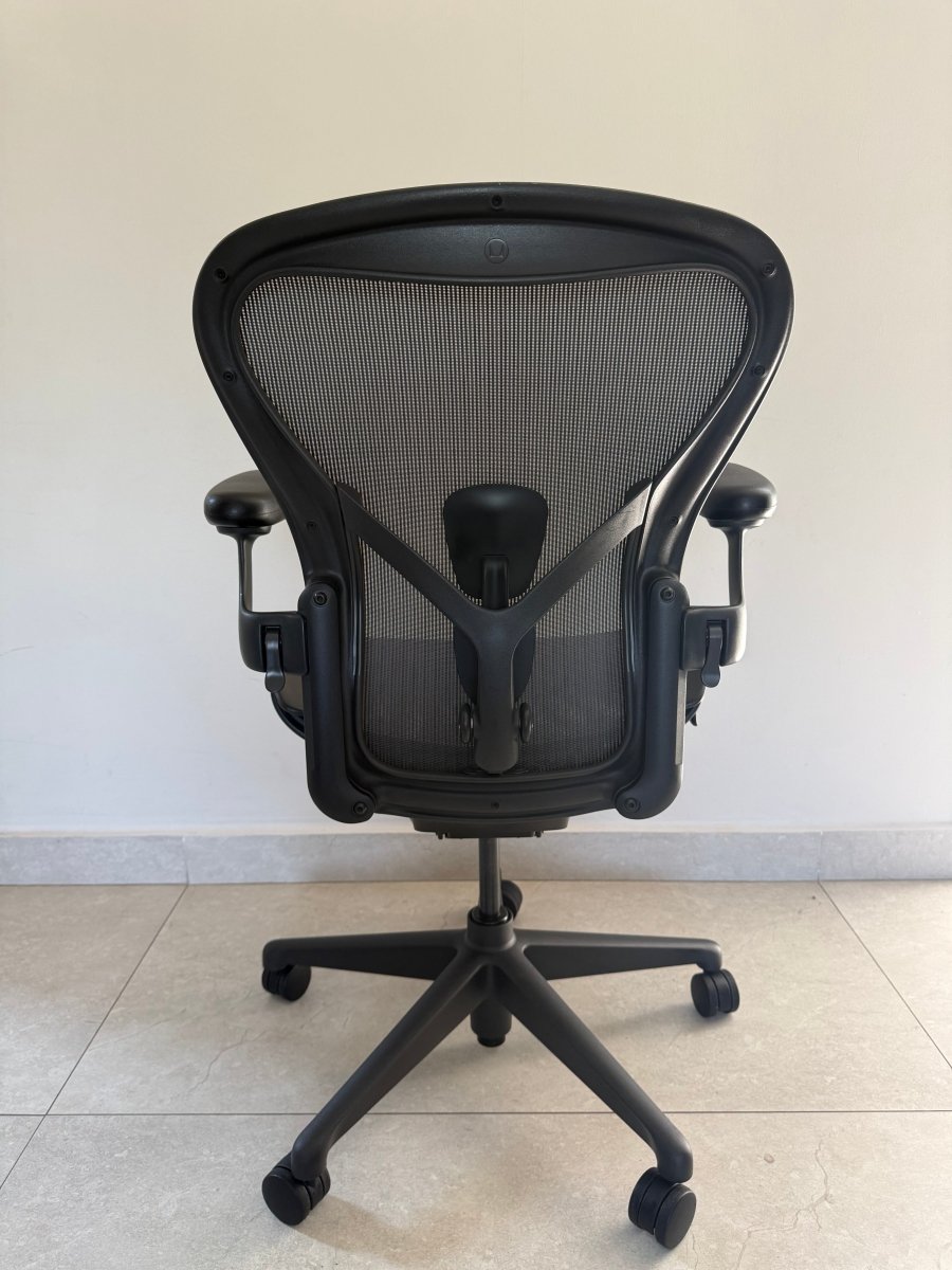 Aeron Herman Miller B Grafito Equipada - Preowned - Ergonomik silla ergonomica Herman Miller