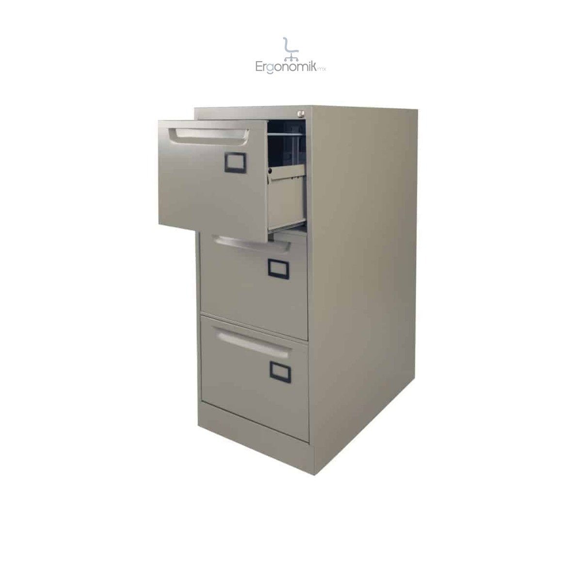 Archivero 3 Gavetas Vertical Nova - Ergonomik Archiveros Ofik