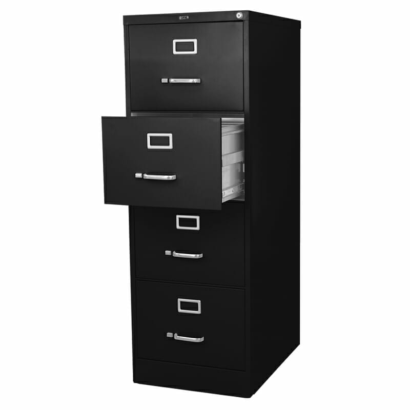 Primer plano de la estructura resistente del archivero