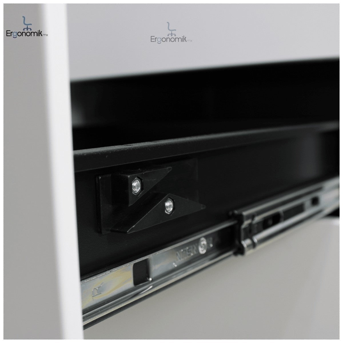 Archivero Metálico 2+1 Sarre - 2406 - Ergonomik Archiveros MBK