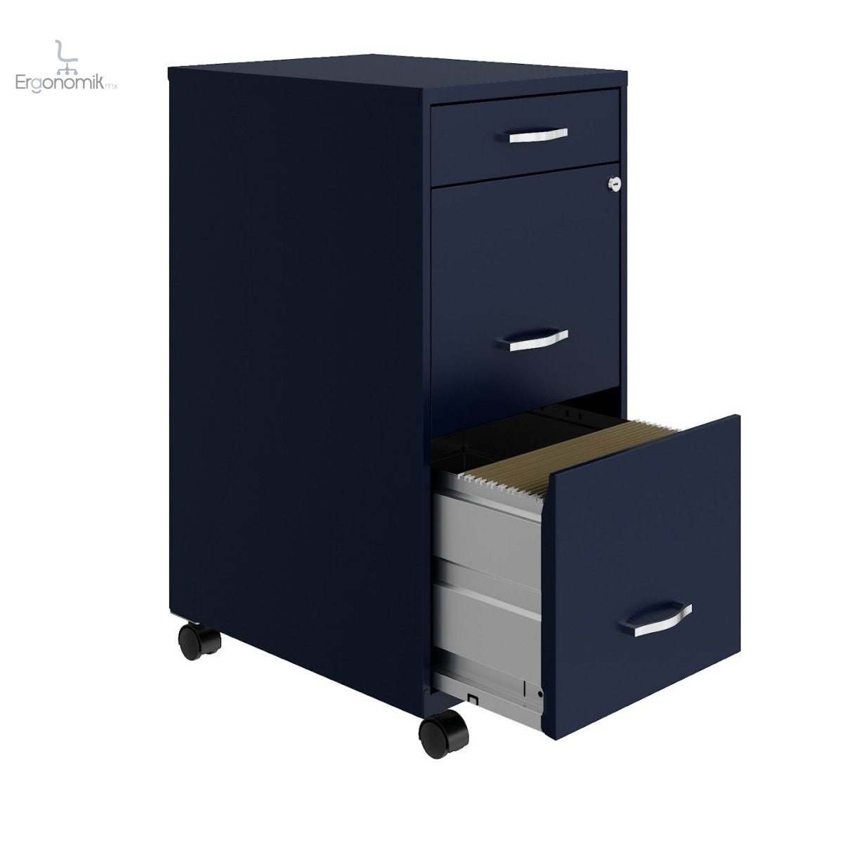 Archivero Metálico PED 2+1 - 24420 - Ergonomik Archiveros MBK