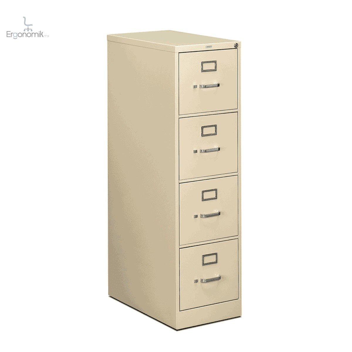 Archivero Metálico Vertical Tamaño Carta 4 Gavetas - Ergonomik Archiveros Ofik