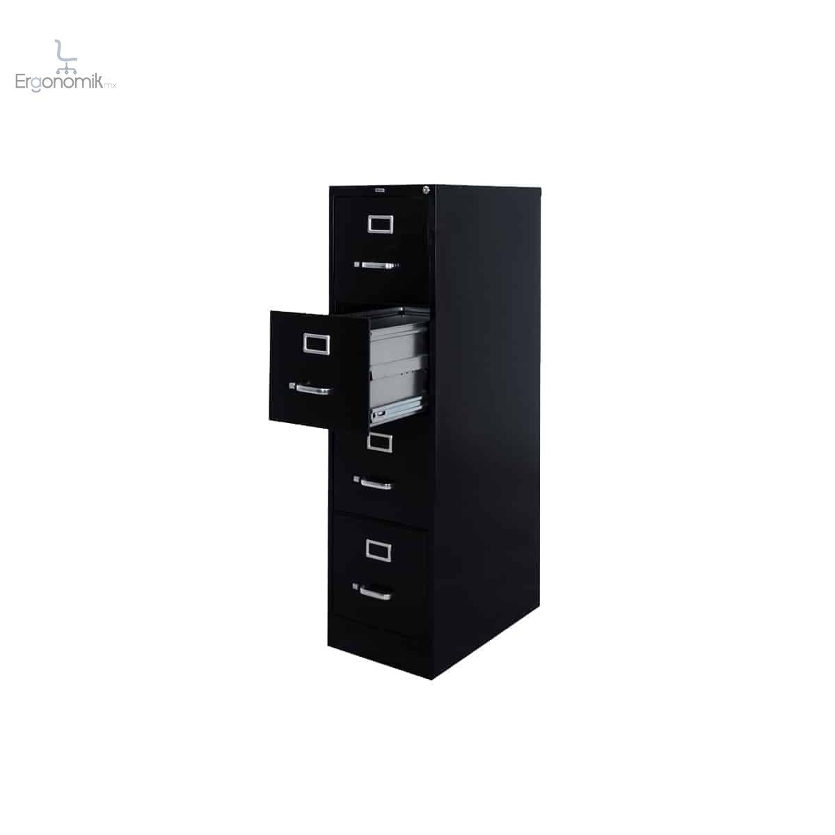 Archivero Metálico Vertical Tamaño Carta 4 Gavetas - Ergonomik Archiveros Ofik