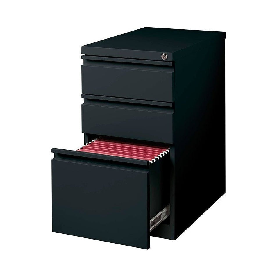 Archivero Movil Metálico 2 Cajones Y 1 Gaveta Jaladera Extendida - Ergonomik Archiveros Ofik
