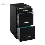 Archivero Vertical Metálico 1 Papelero Y 2 Archiveros