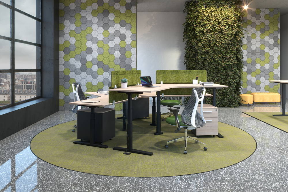 Vista lateral Escritorio Ascend Semi Ejecutivo Bumeran