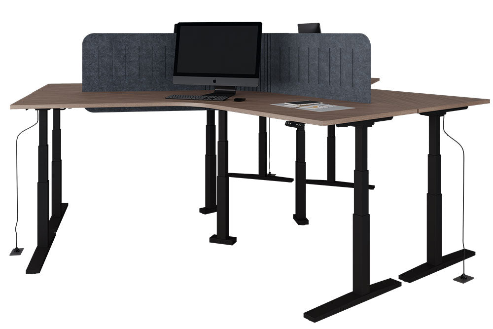 Detalle ajuste altura Escritorio Ascend Bumeran