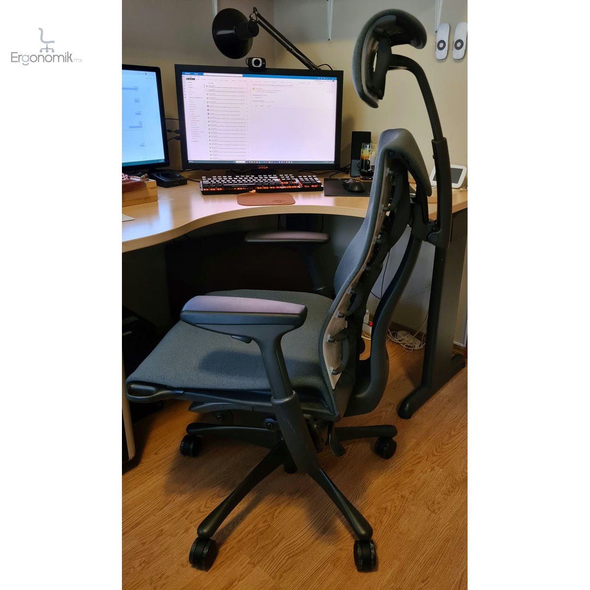 Atlas Reposacabezas Headrest Cabecera Para Silla Embody Herman Miller - Ergonomik Reposacabezas Atlas