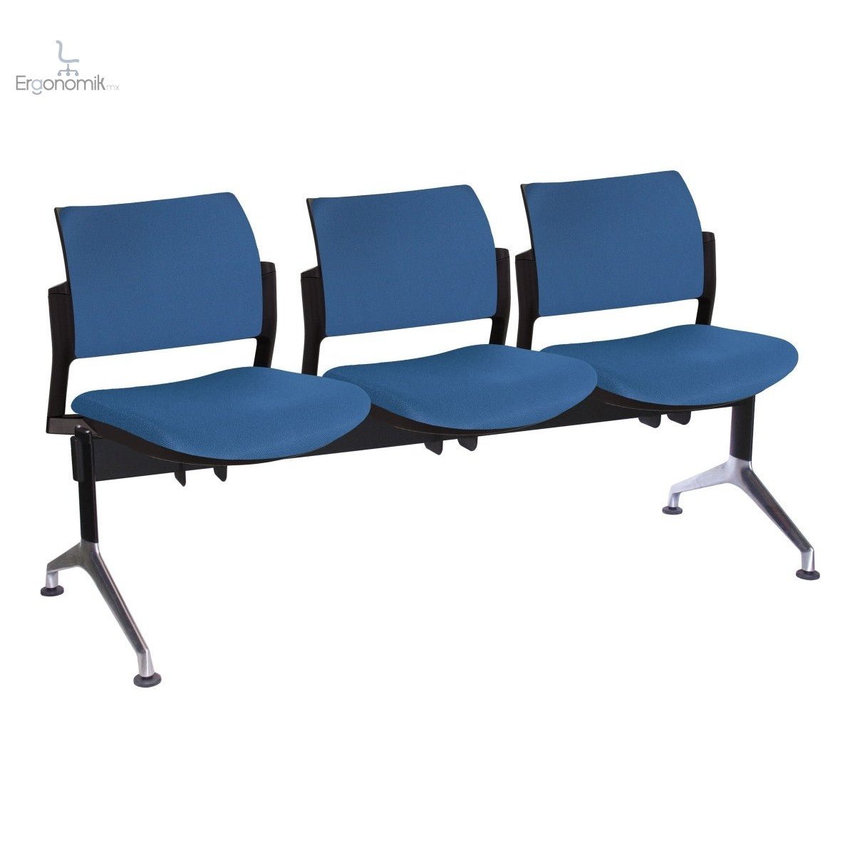 Banca Kyos Tapizadas 3 personas - Ergonomik banca OFFIHO