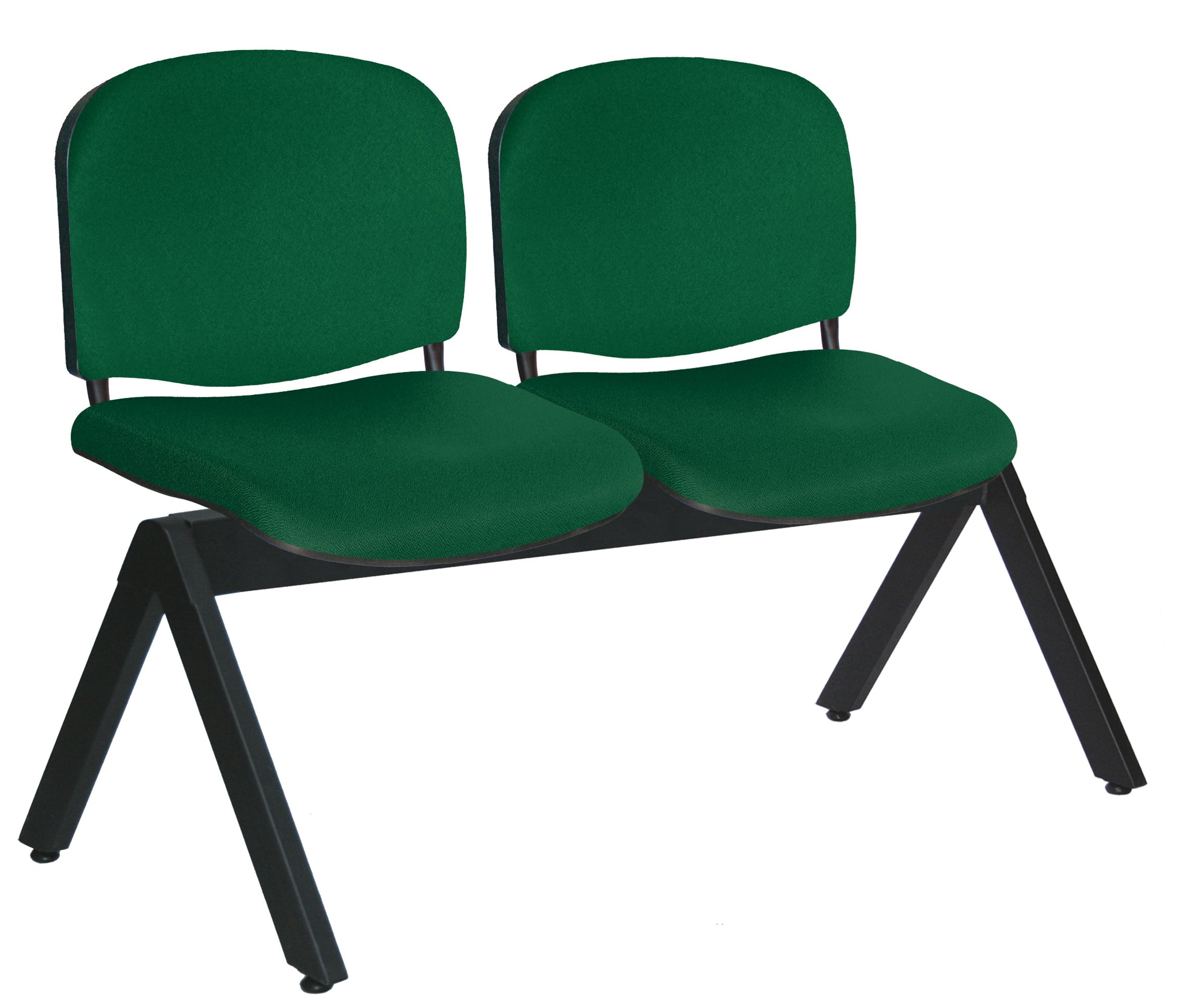 Vista lateral del set de Bancas Ellitico 2P