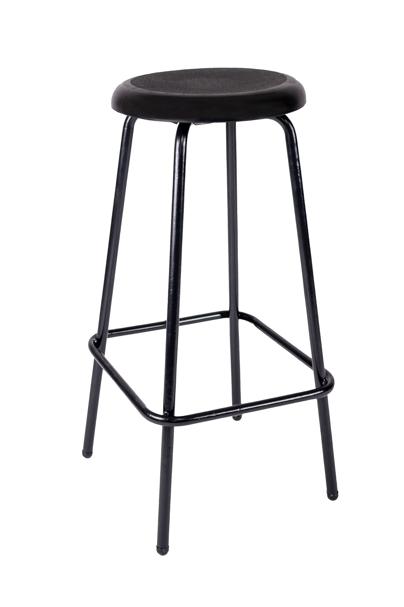 Banco Arne vista frontal negro