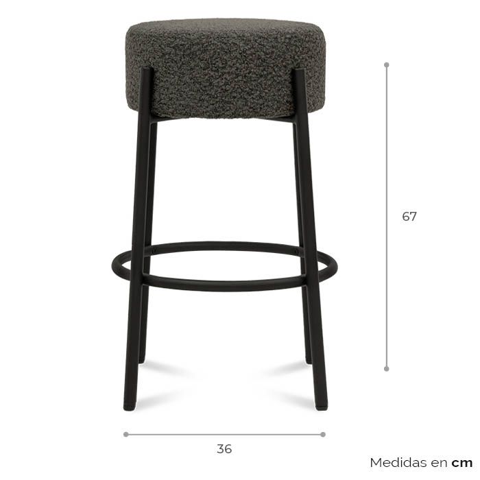 Banco de Bar Nuko - Ergonomik Banco de Bar Tamarindo