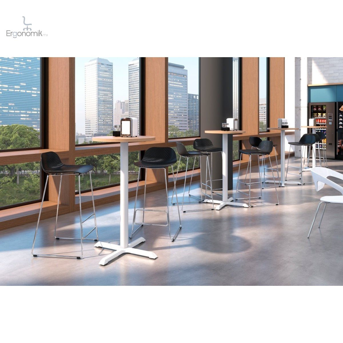 Banco Steel - Ergonomik banco Office Class