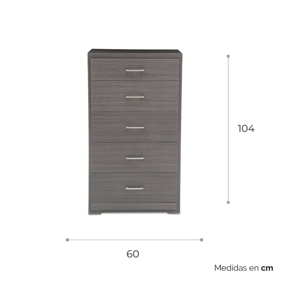 Cómoda Alta Yal - Ergonomik Cómoda Tamarindo