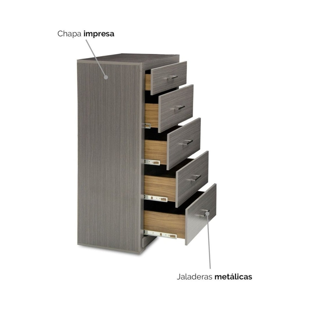 Cómoda Alta Yal - Ergonomik Cómoda Tamarindo