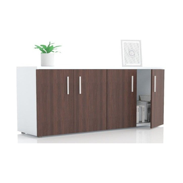 Crendeza de 1.80m con 4 puertas abatibles - Ergonomik credenza Ergonomik