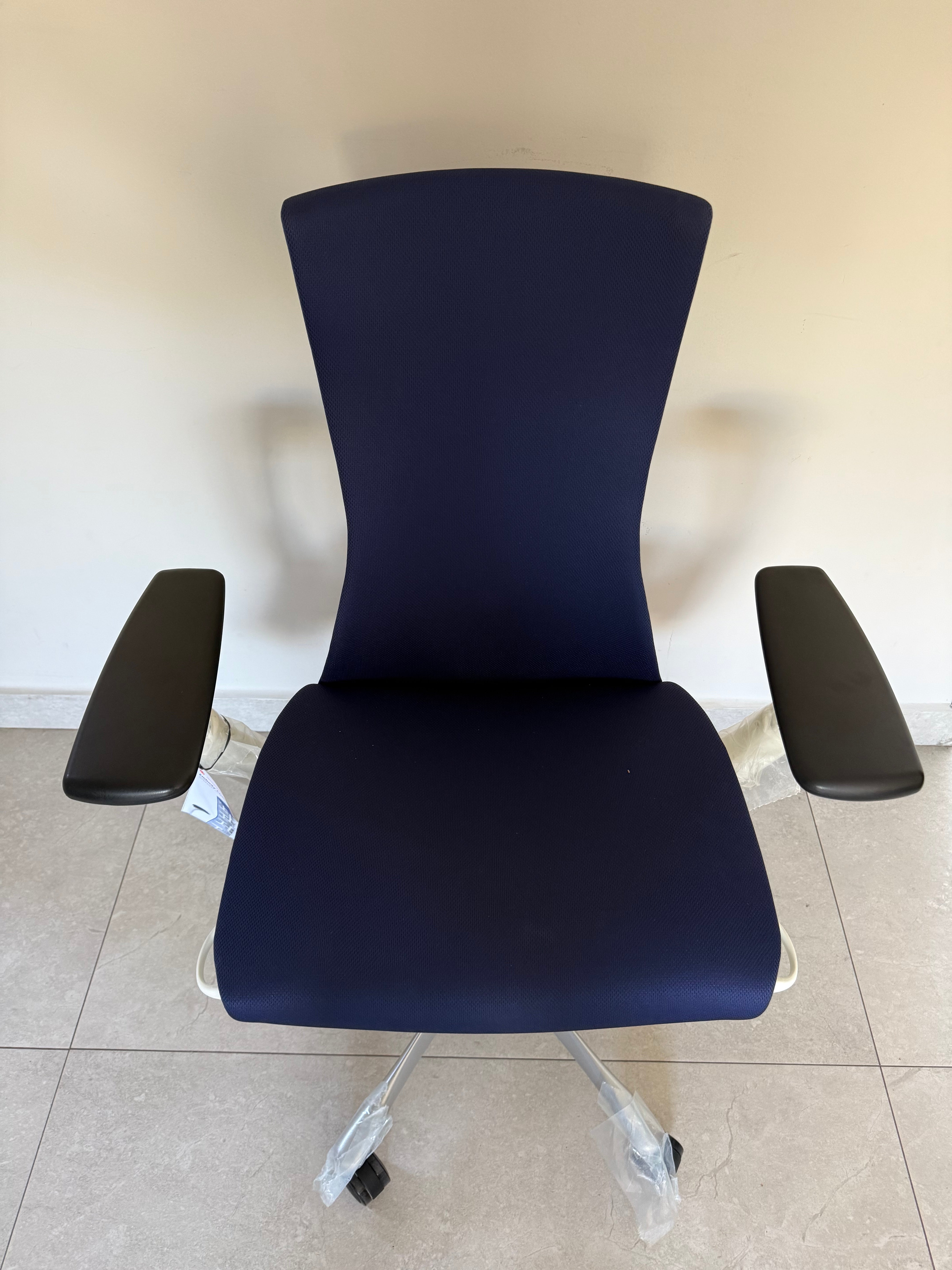 Embody Azul en ambiente de oficina profesional