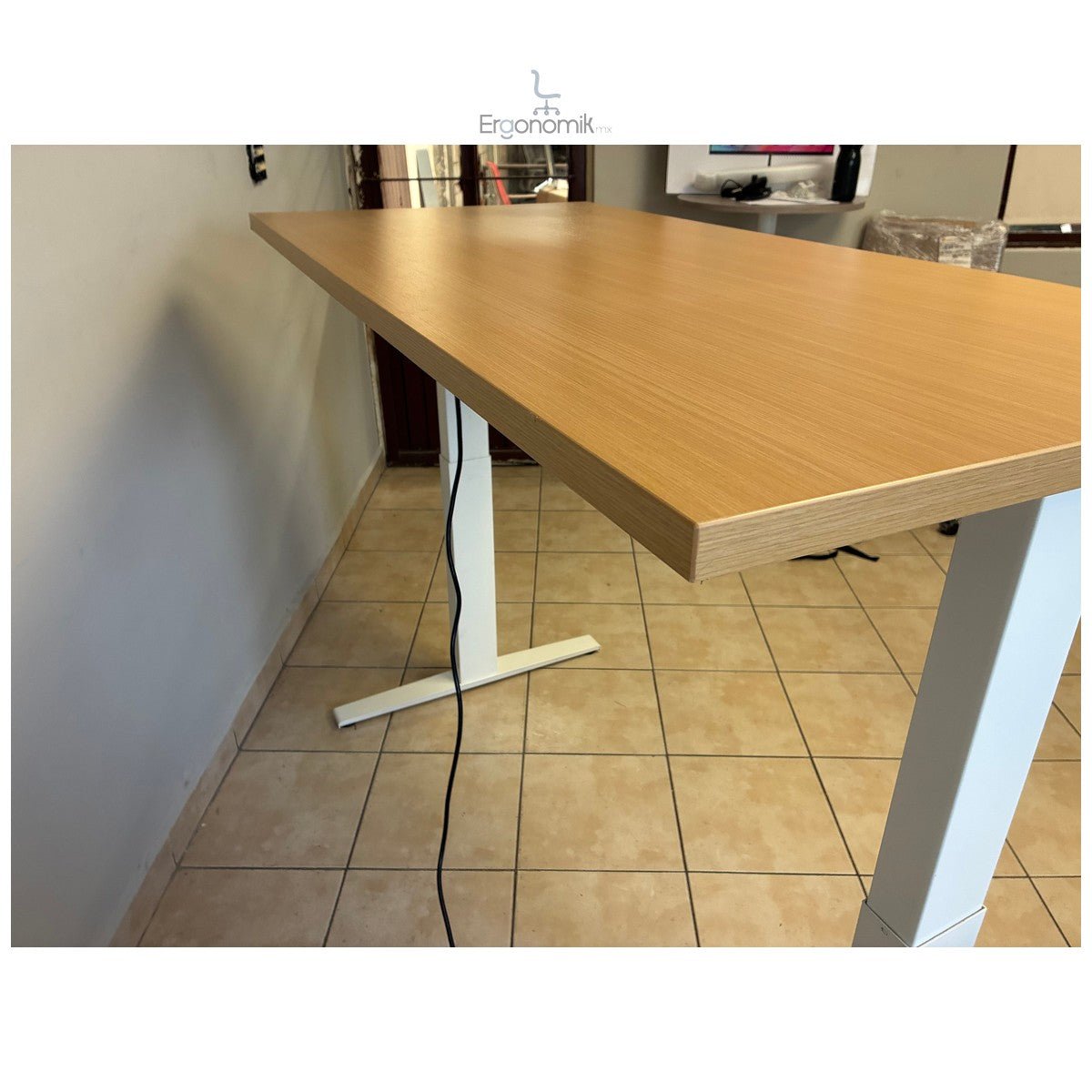 Escritorio Altura Ajustable Beige Herman Miller - Ergonomik escritorio Herman Miller