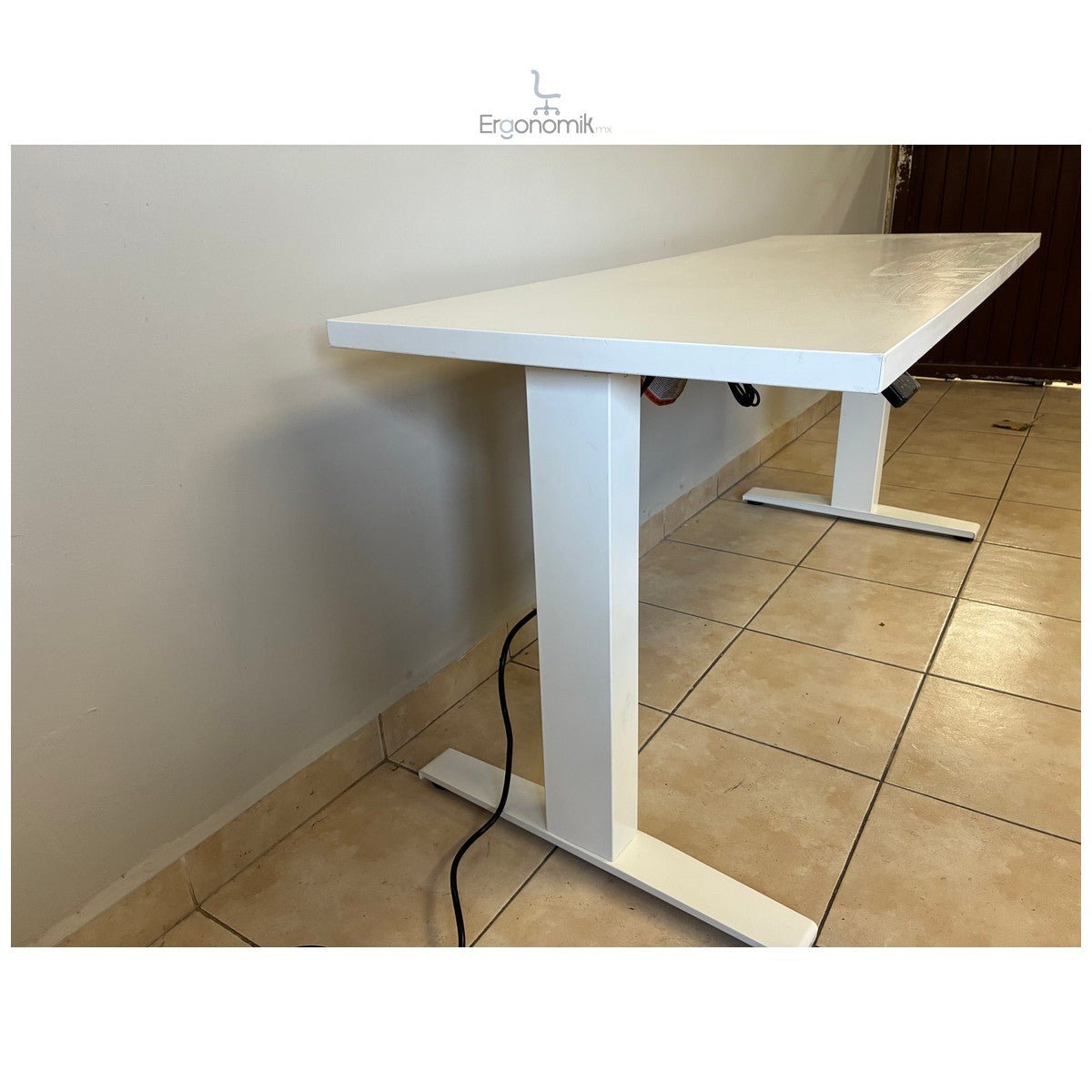 Escritorio Altura Ajustable Blanco Herman Miller - Ergonomik escritorio Herman Miller