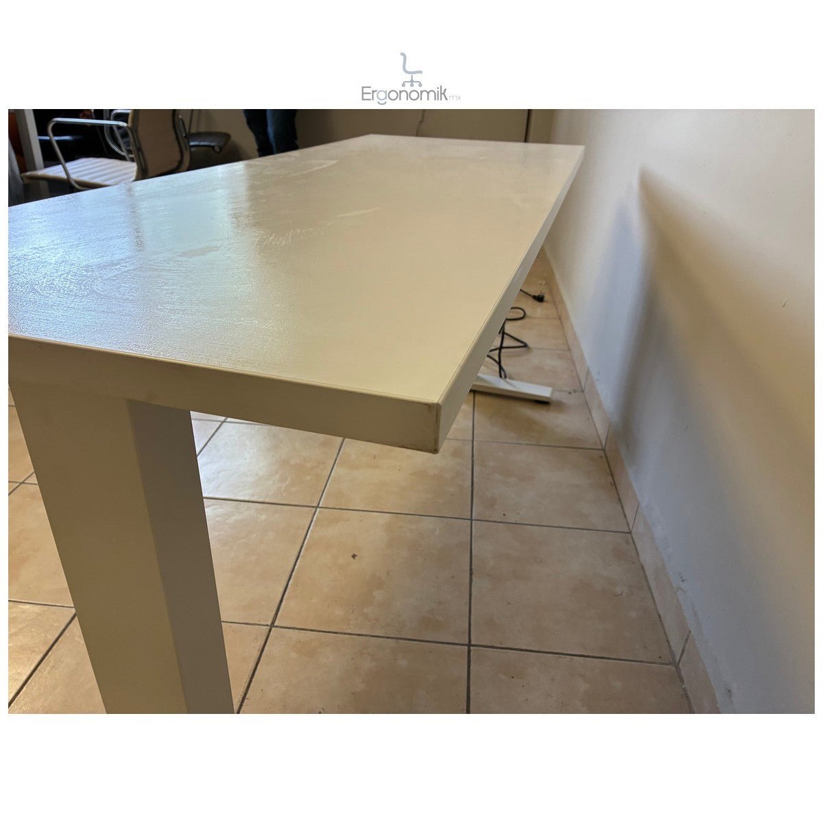 Escritorio Altura Ajustable Blanco Herman Miller - Ergonomik escritorio Herman Miller