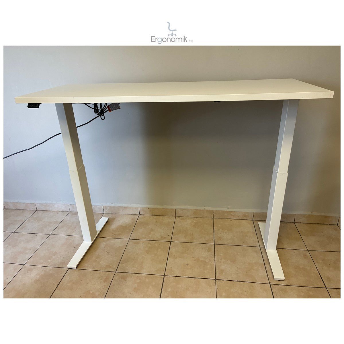 Escritorio Altura Ajustable Blanco Herman Miller - Ergonomik escritorio Herman Miller