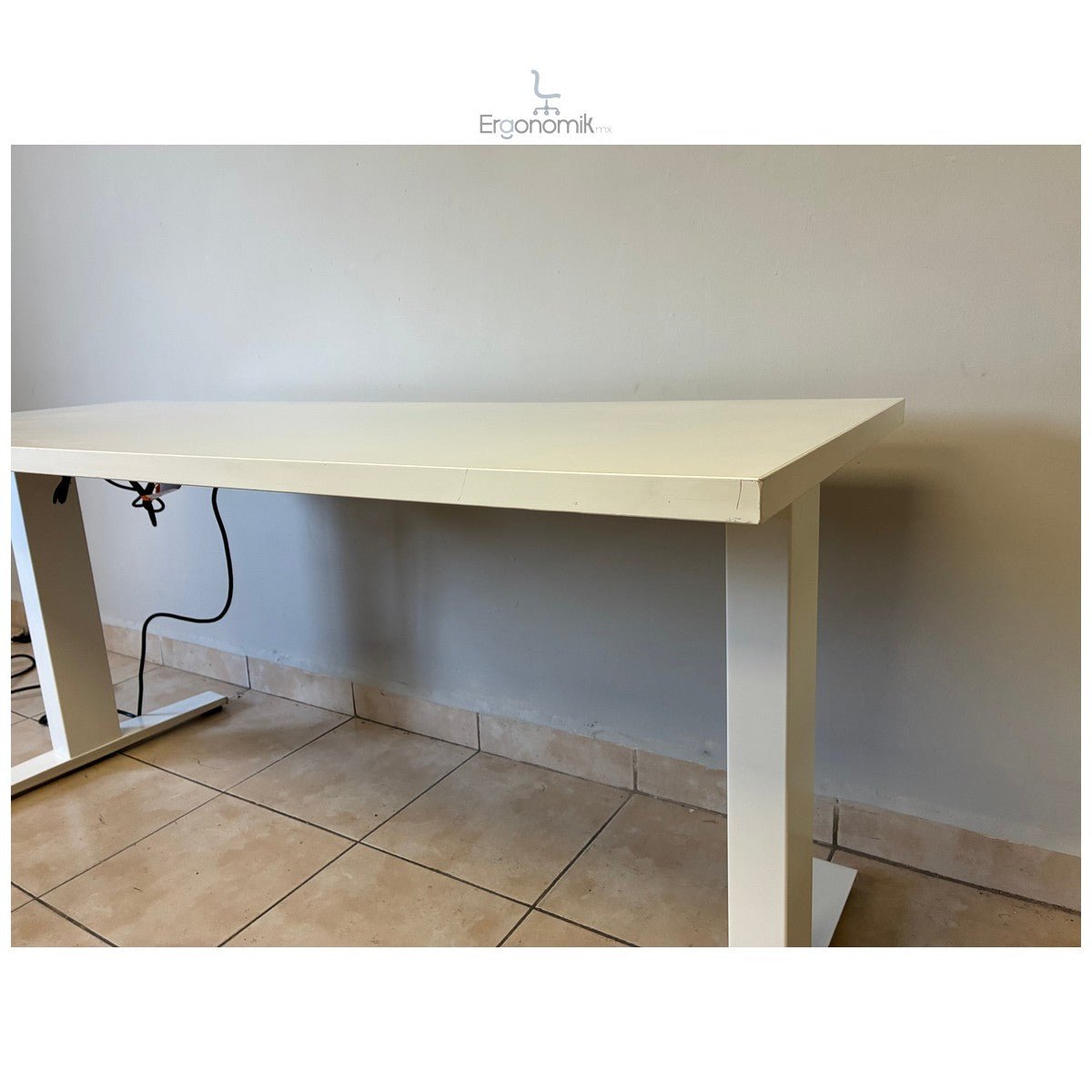 Escritorio Altura Ajustable Blanco Herman Miller - Ergonomik escritorio Herman Miller