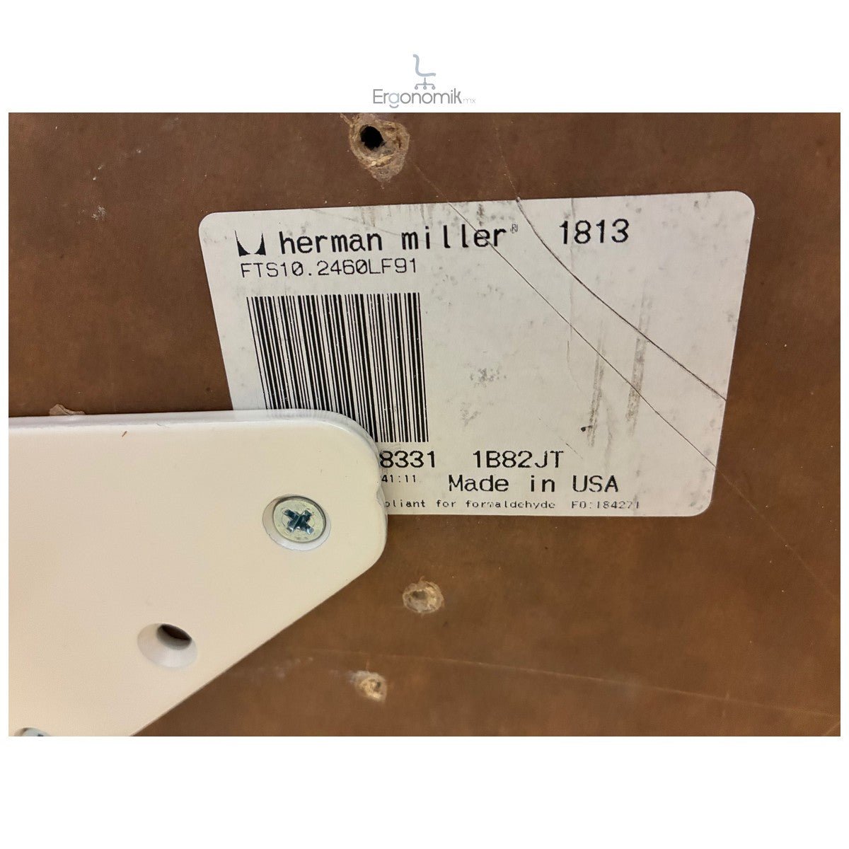 Escritorio Altura Ajustable Blanco Herman Miller - Ergonomik escritorio Herman Miller