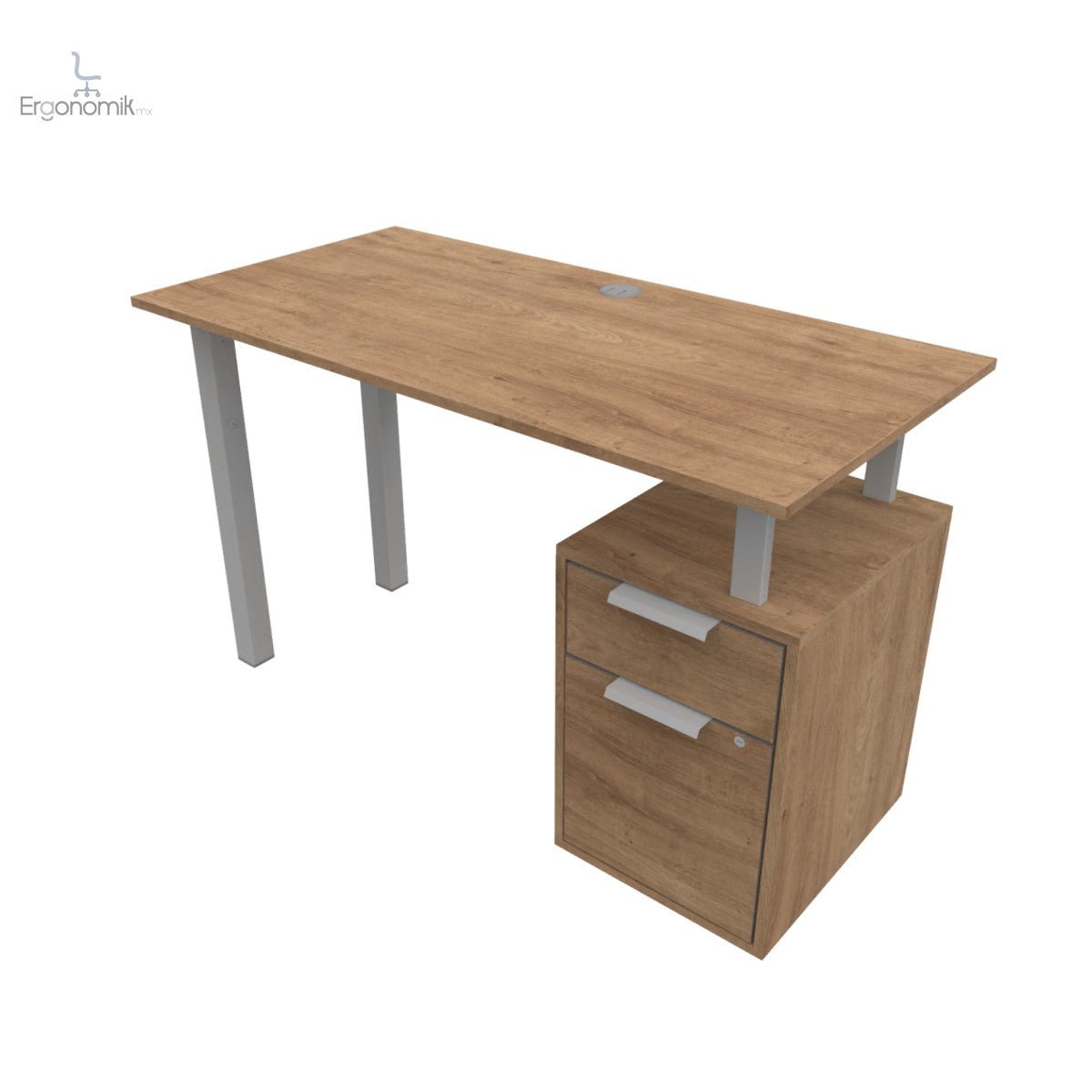Escritorio Con Archivero Arezzo - Ergonomik escritorio Ofik