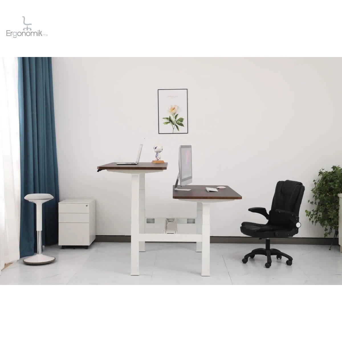 Escritorio de Altura Ajustable Eléctrico Doble - Ergonomik Ergonomik
