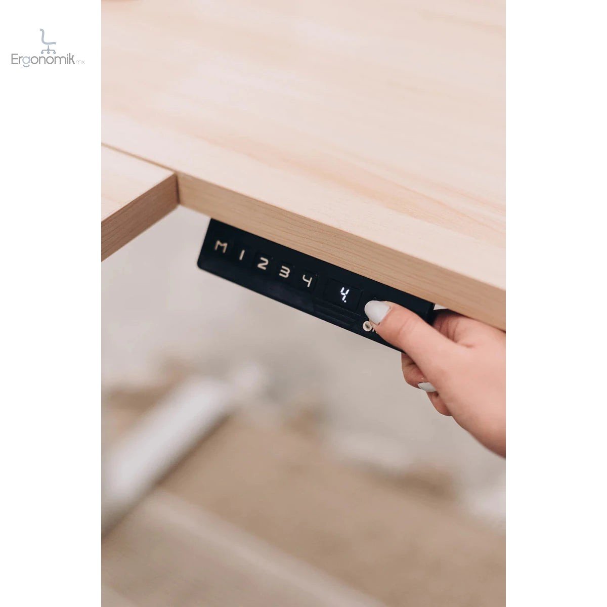 Escritorio de Altura Ajustable Eléctrico | Escuadra - Ergonomik Ergonomik